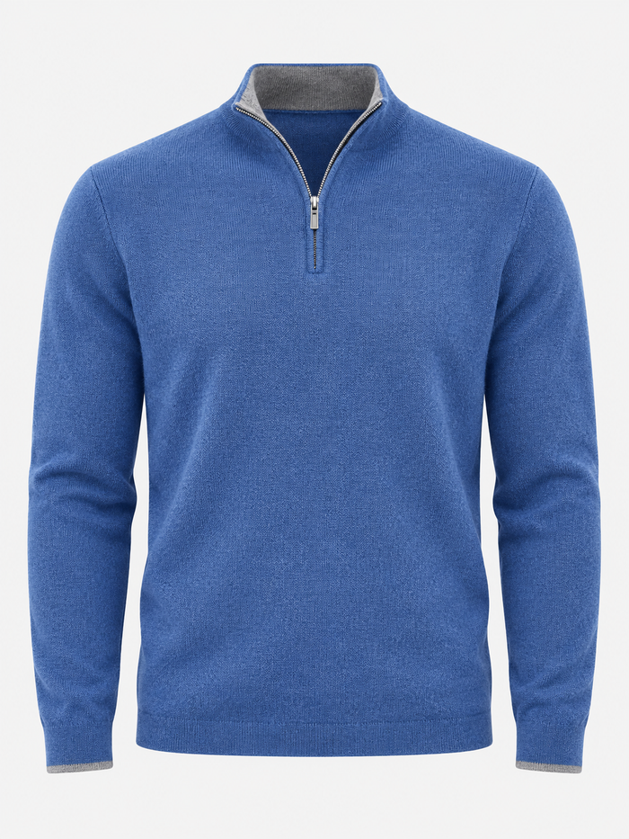 Men's Premium Knit Half Zip Jumper