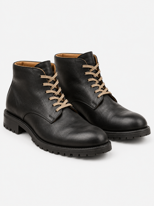 Men's Classic Lace Up Boots - black product