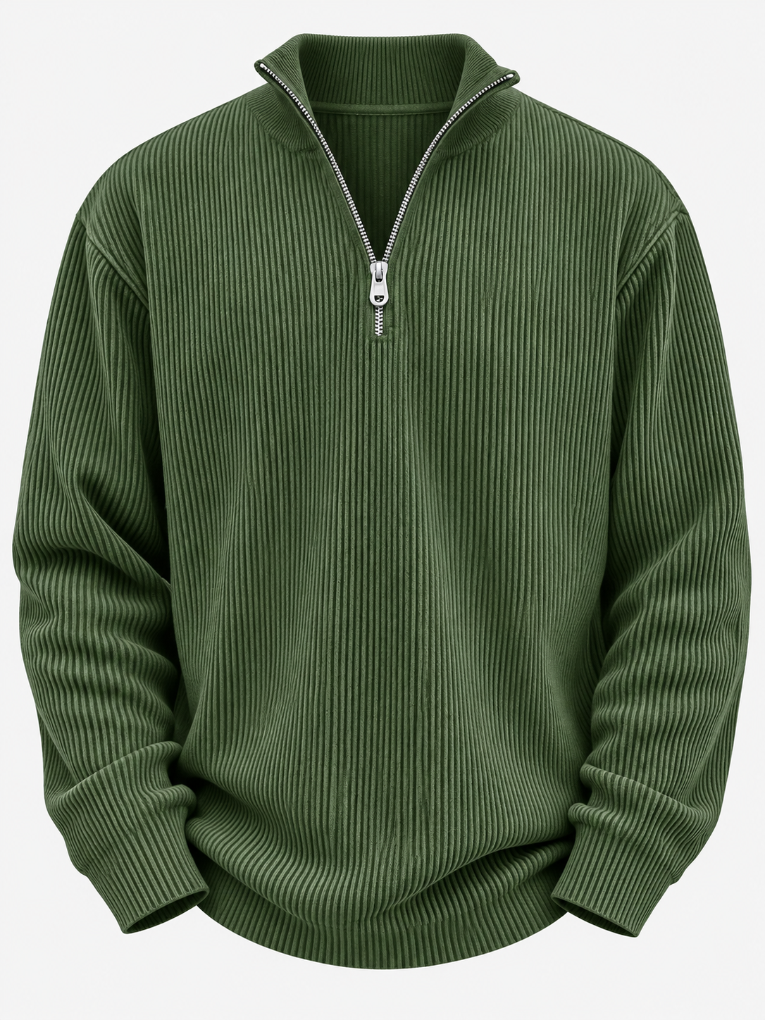Men's Trendy Knit Jumper - army green product