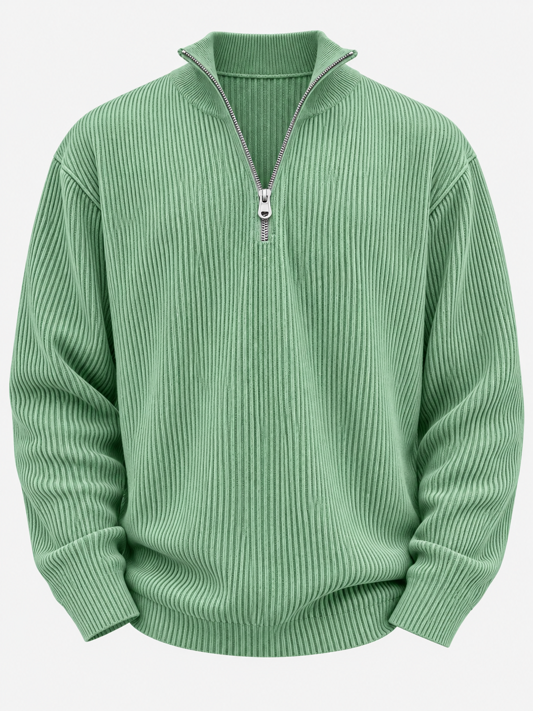 Men's Trendy Knit Jumper - sage green product