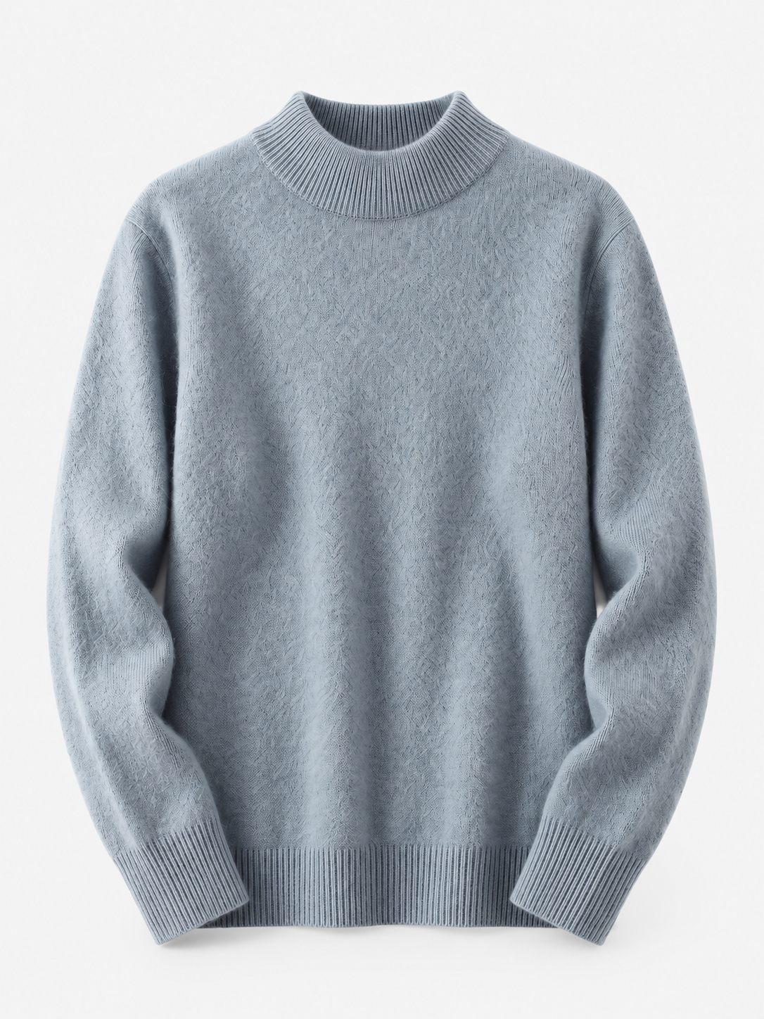 Women's Soft Knit Mock Neck Jumper - green product