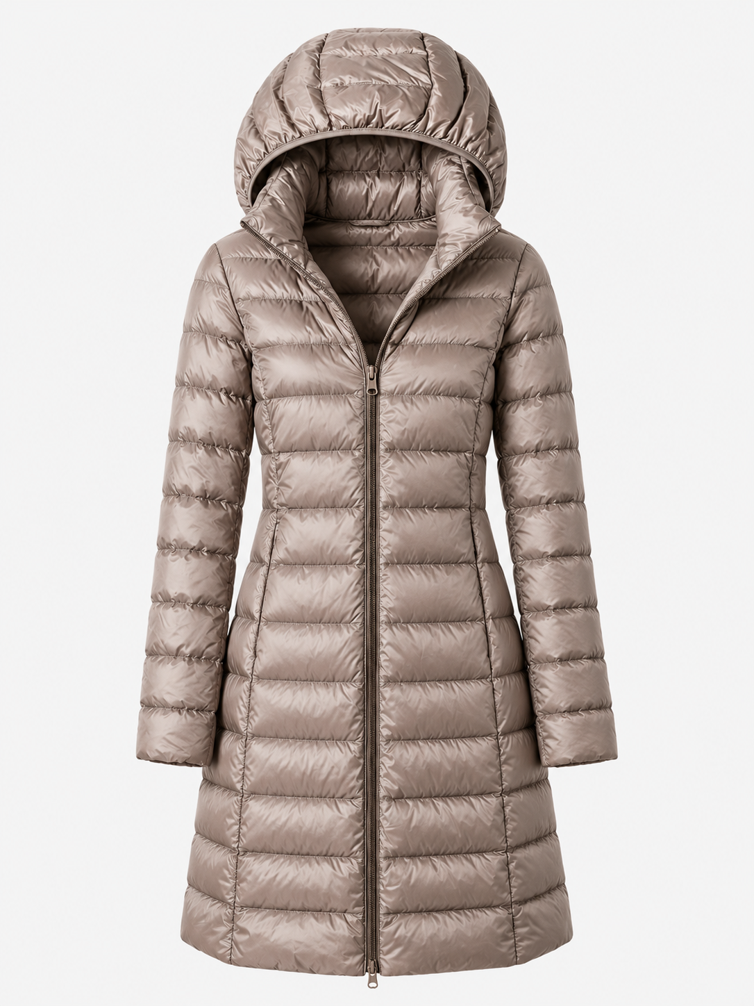 Women's Winter Warm Ultralight Puffer Jacket - khaki product
