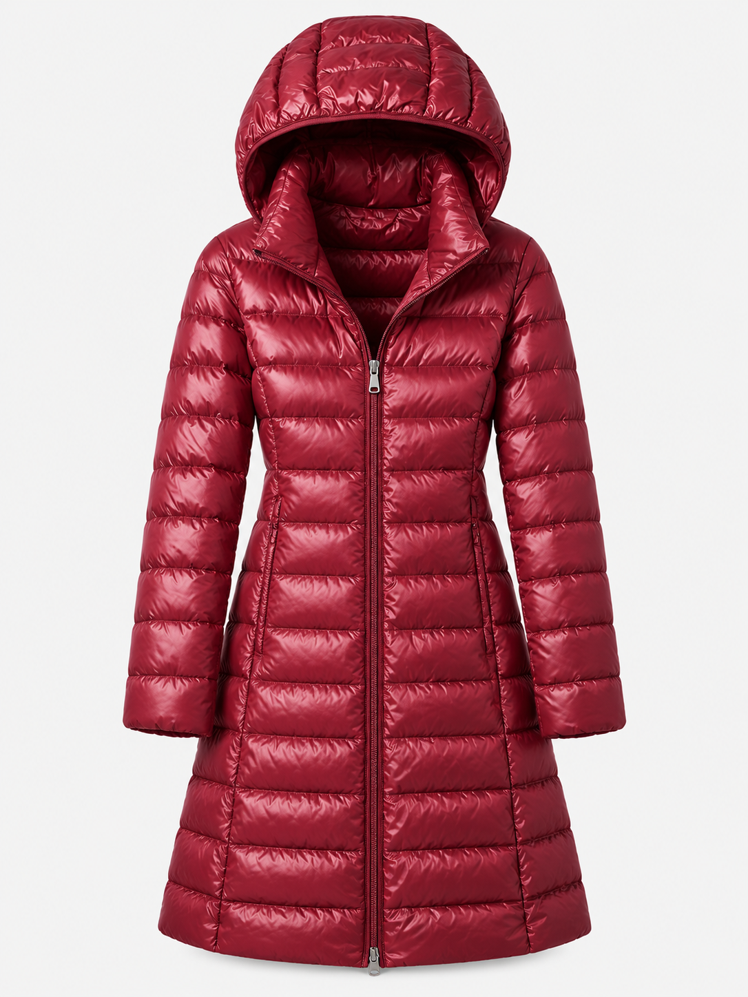 Women's Winter Warm Ultralight Puffer Jacket - red product